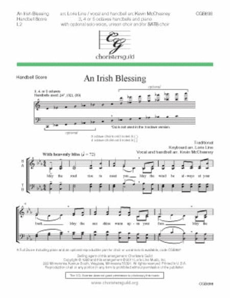 An Irish Blessing - HB Score