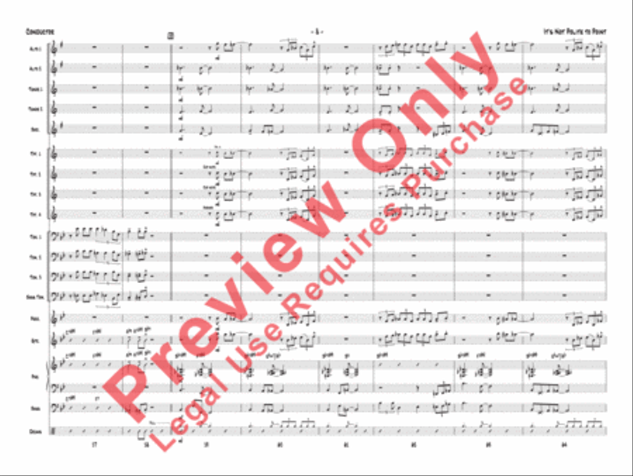 It's Not Polite to Point Jazz Ensemble scores gallery preview page 11