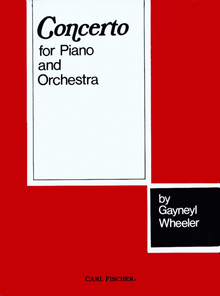 Concerto For Piano And Orchestra
