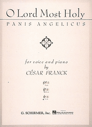 Book cover for Panis Angelicus (O Lord Most Holy) - Low Voice In F