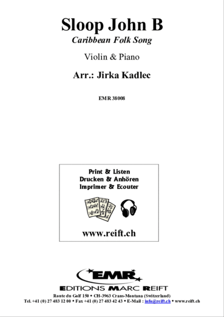Sloop John B Violin Solo scores gallery preview page 2