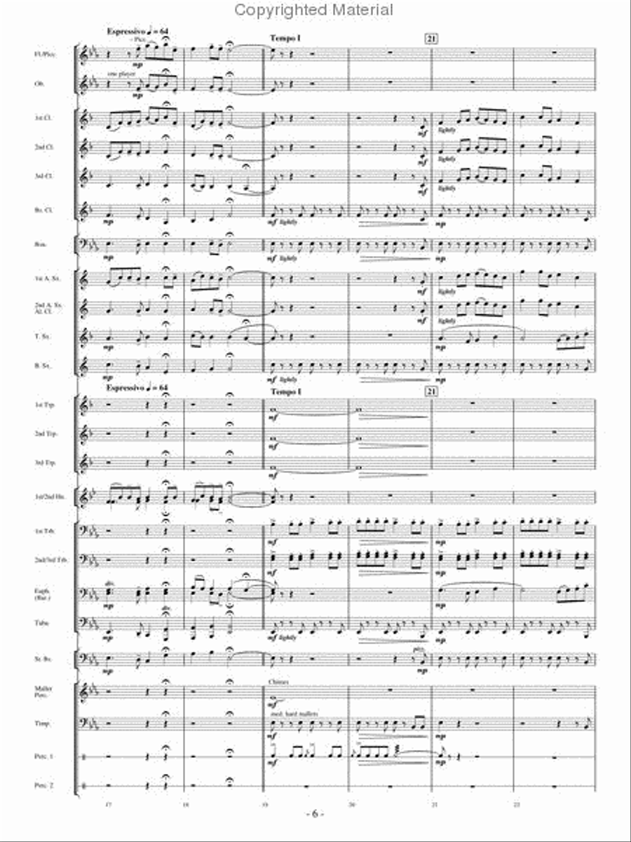 Make A Joyful Noise Concert Band scores gallery preview page 5