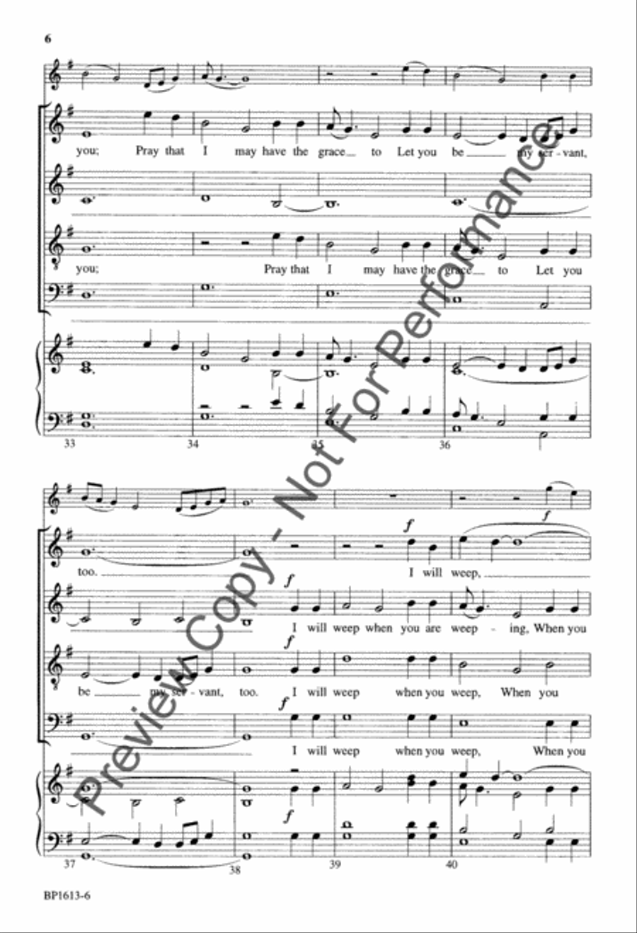 We Are Trav'lers On a Journey 4-Part scores gallery preview page 7