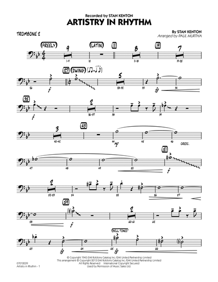Artistry in Rhythm - Trombone 2