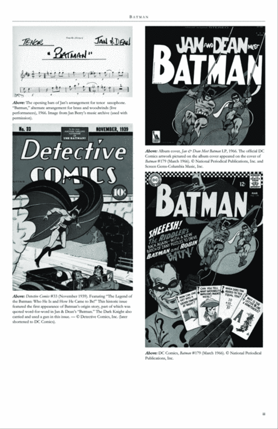 Batman Jazz Ensemble scores gallery preview page 5