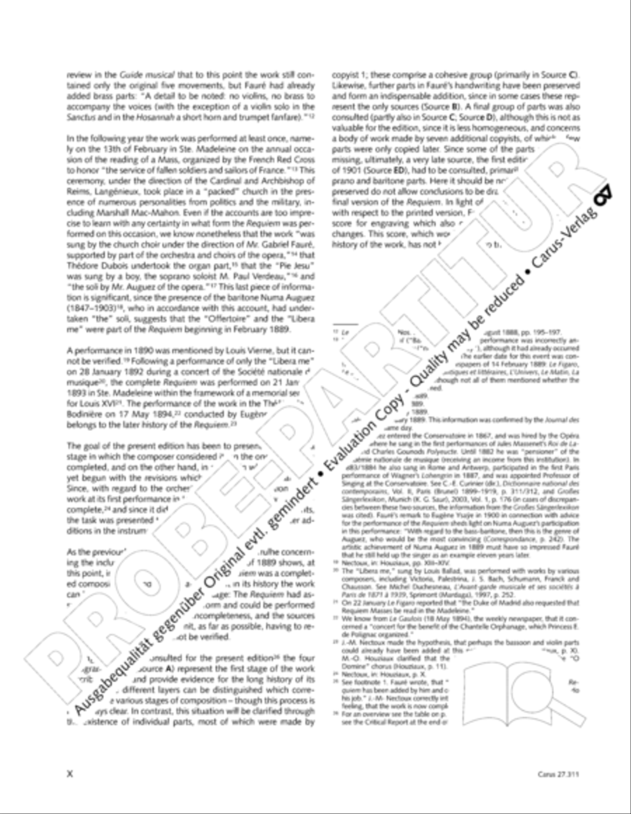 Requiem - church version (Requiem. Fassung mit kleinem Orchester) 4-Part scores gallery preview page 12