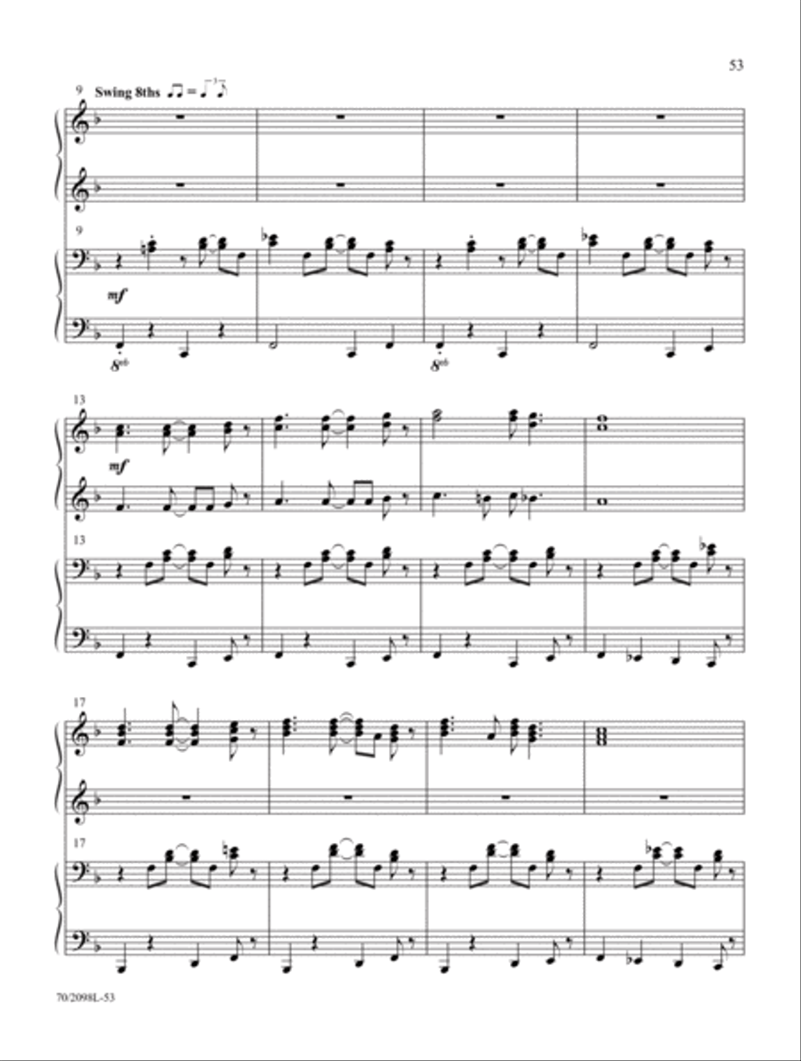 Heavenly Joy! Piano Duet scores gallery preview page 14