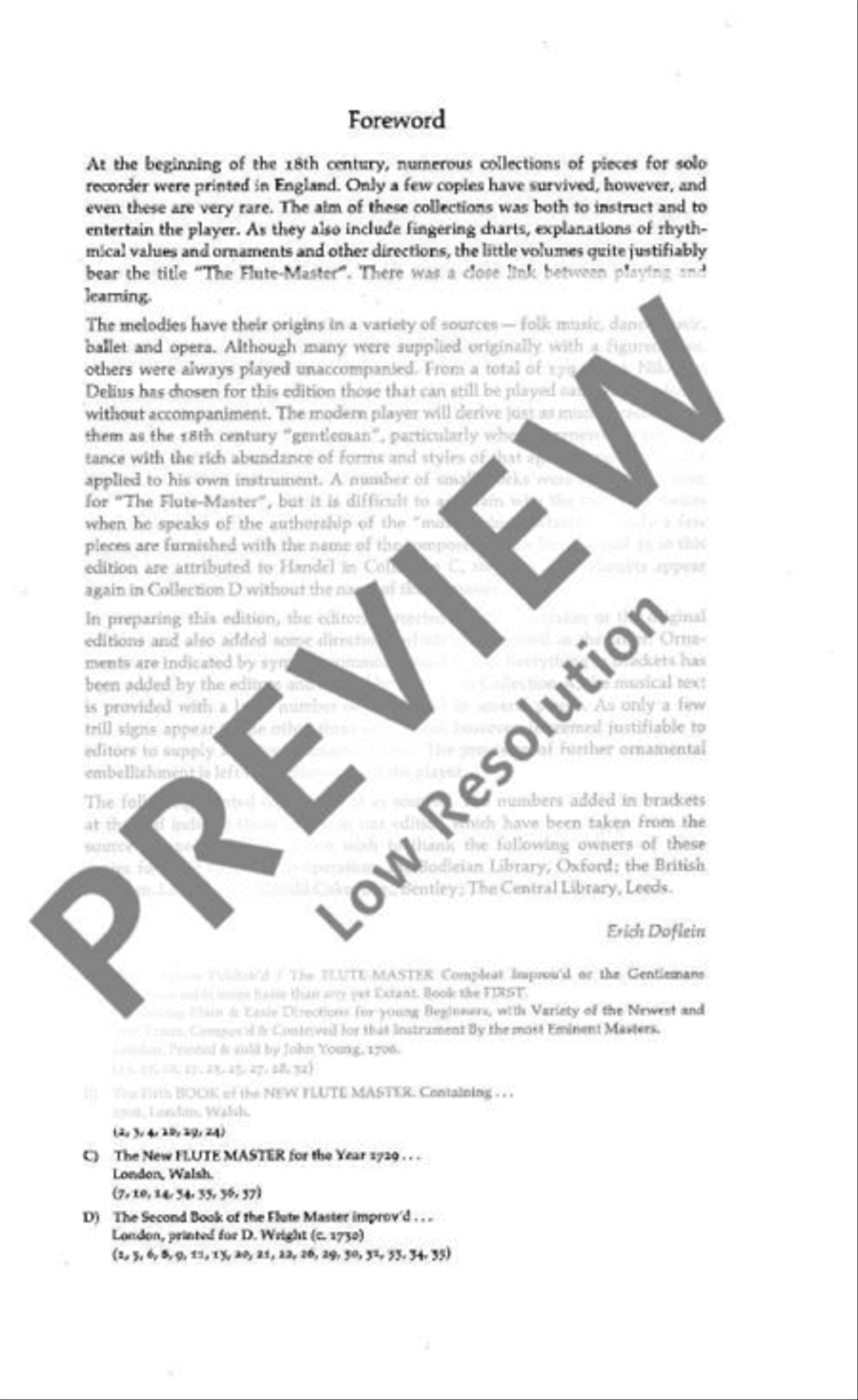 The Flute Master Flute scores gallery preview page 4
