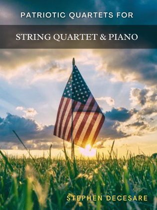 Book cover for Patriotic Quartets for a String Quartet