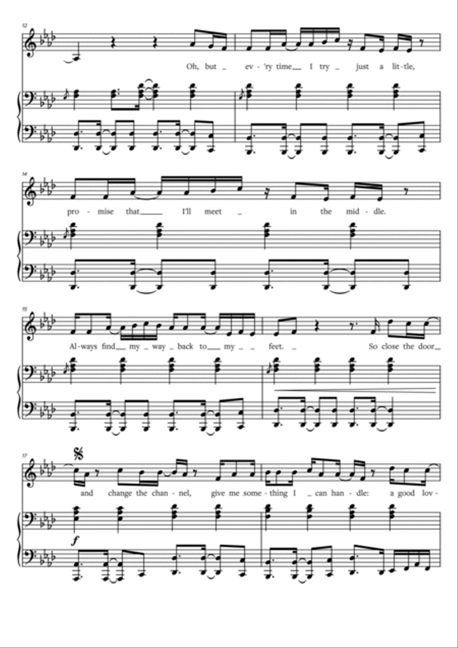 Don't Forget Me Don't Forget Me Voice scores gallery preview page 3