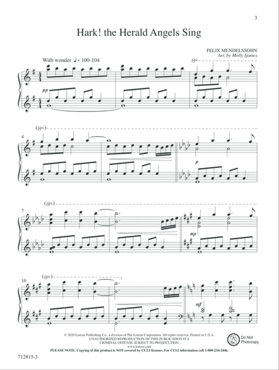Go and Tell It! Piano Solo scores gallery preview page 3