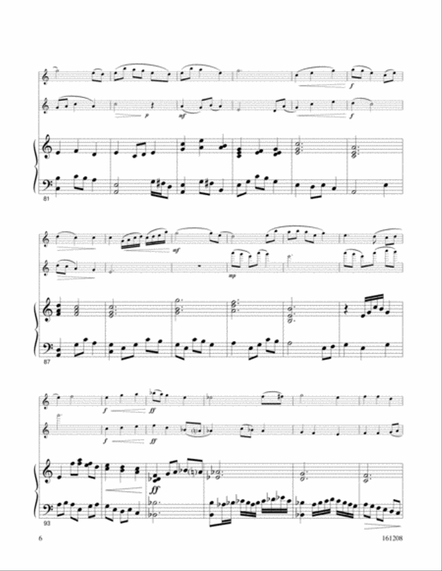 Be Thou My Vision Be Thou My Vision String Duet scores gallery preview page 6
