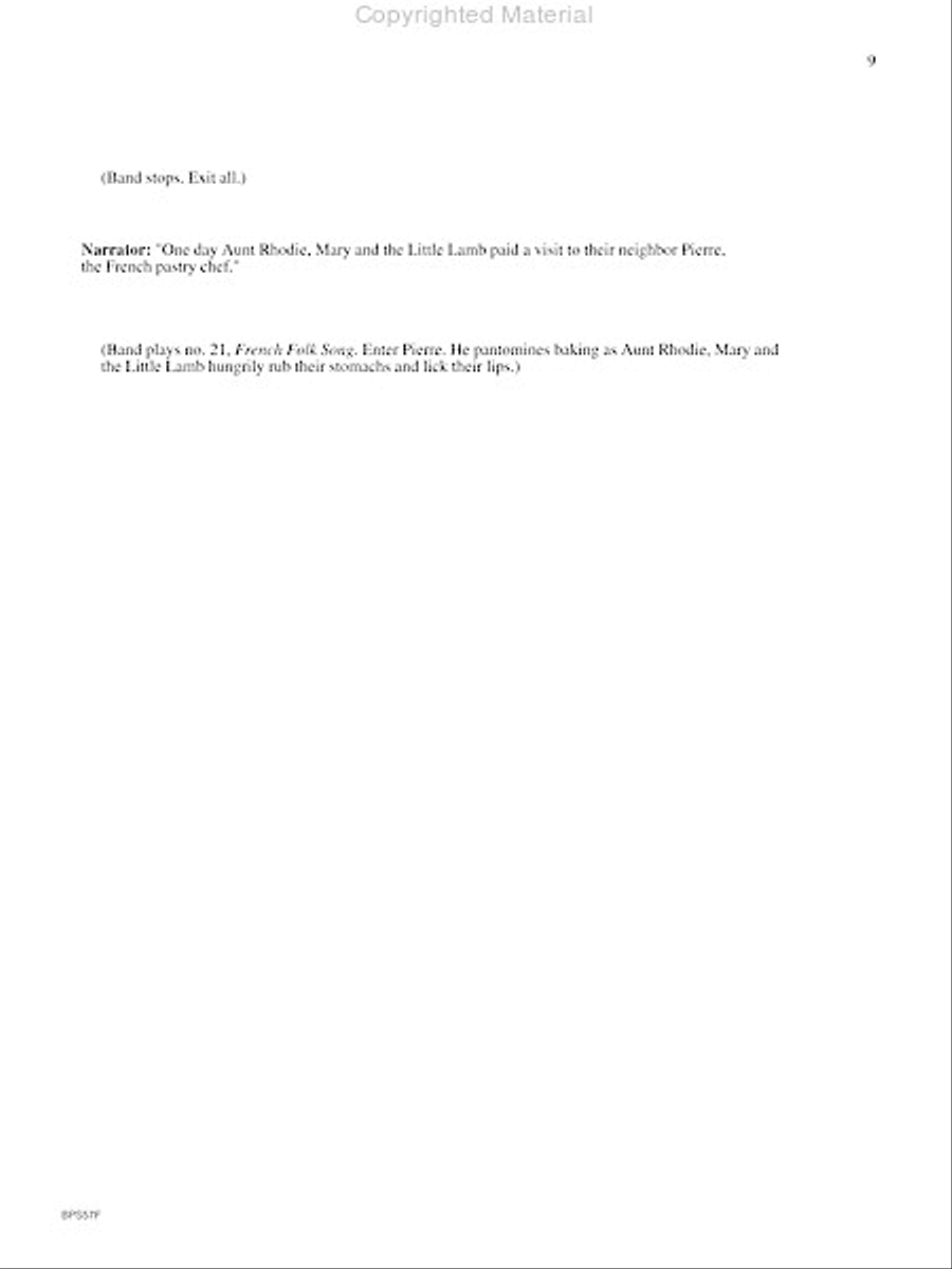Aunt Rhodie's Diet Concert Band scores gallery preview page 10