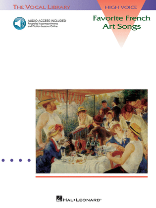 Book cover for Favorite French Art Songs – Volume 1