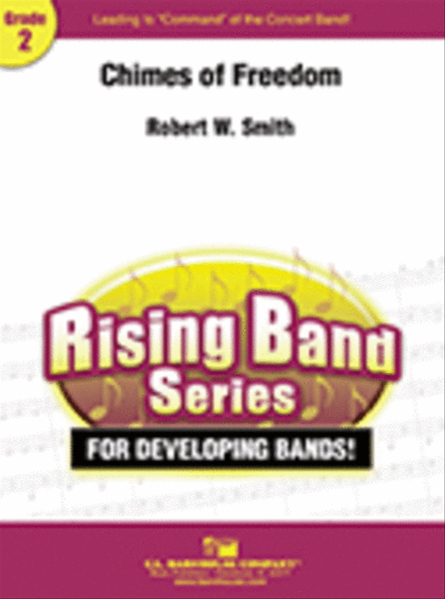 Chimes Of Freedom Concert Band scores gallery preview page 1