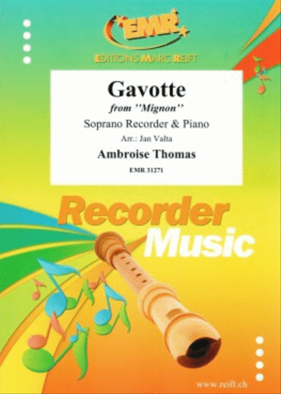 Gavotte Gavotte Soprano Recorder scores gallery preview page 1