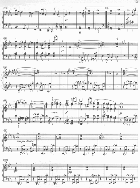 Piano Sonata No. 26 in E Flat Major Op. 81a