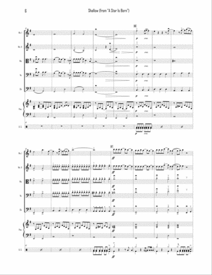 Shallow String Quartet scores gallery preview page 6