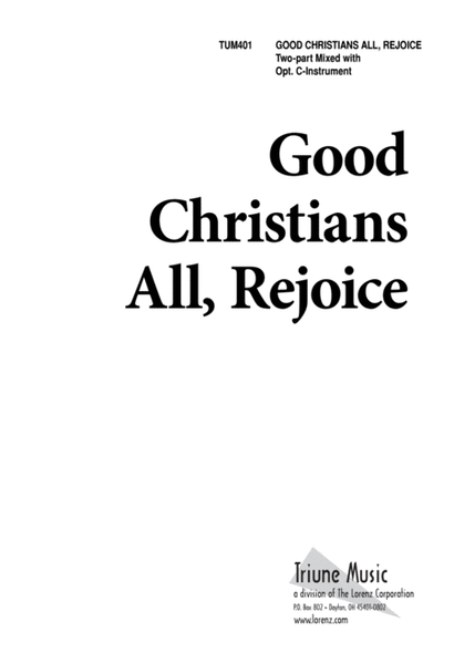 Good Christians, All Rejoice