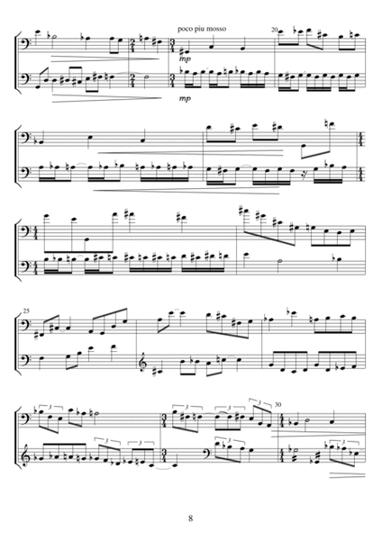 MELANCHOLIC _ 3rd part of Dialogues for cello duo