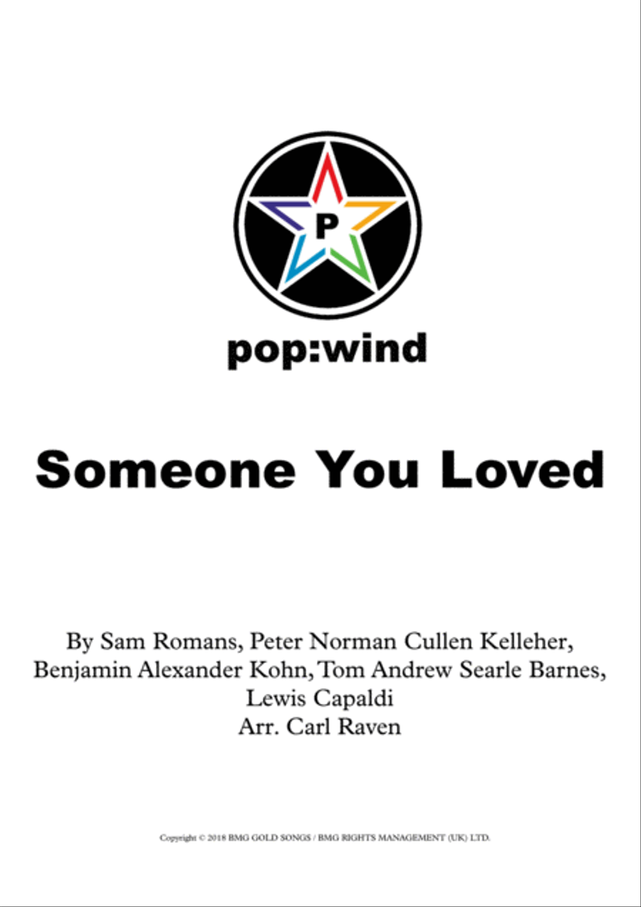 Someone You Loved Woodwind Duet scores gallery preview page 1