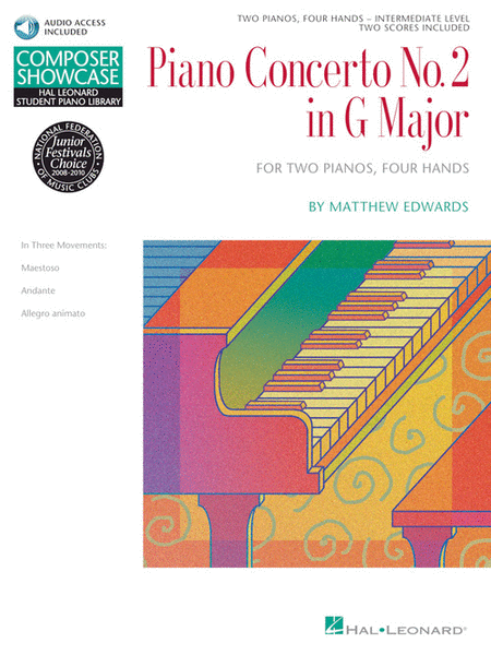 Concerto No. 2 in G Major for 2 Pianos, 4 Hands image number null
