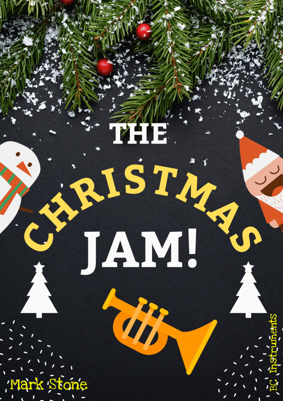 The Christmas Jam! Bass Clef Instrument scores gallery preview page 1