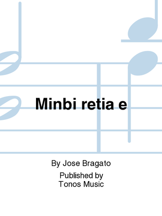 Book cover for Minbi retia e
