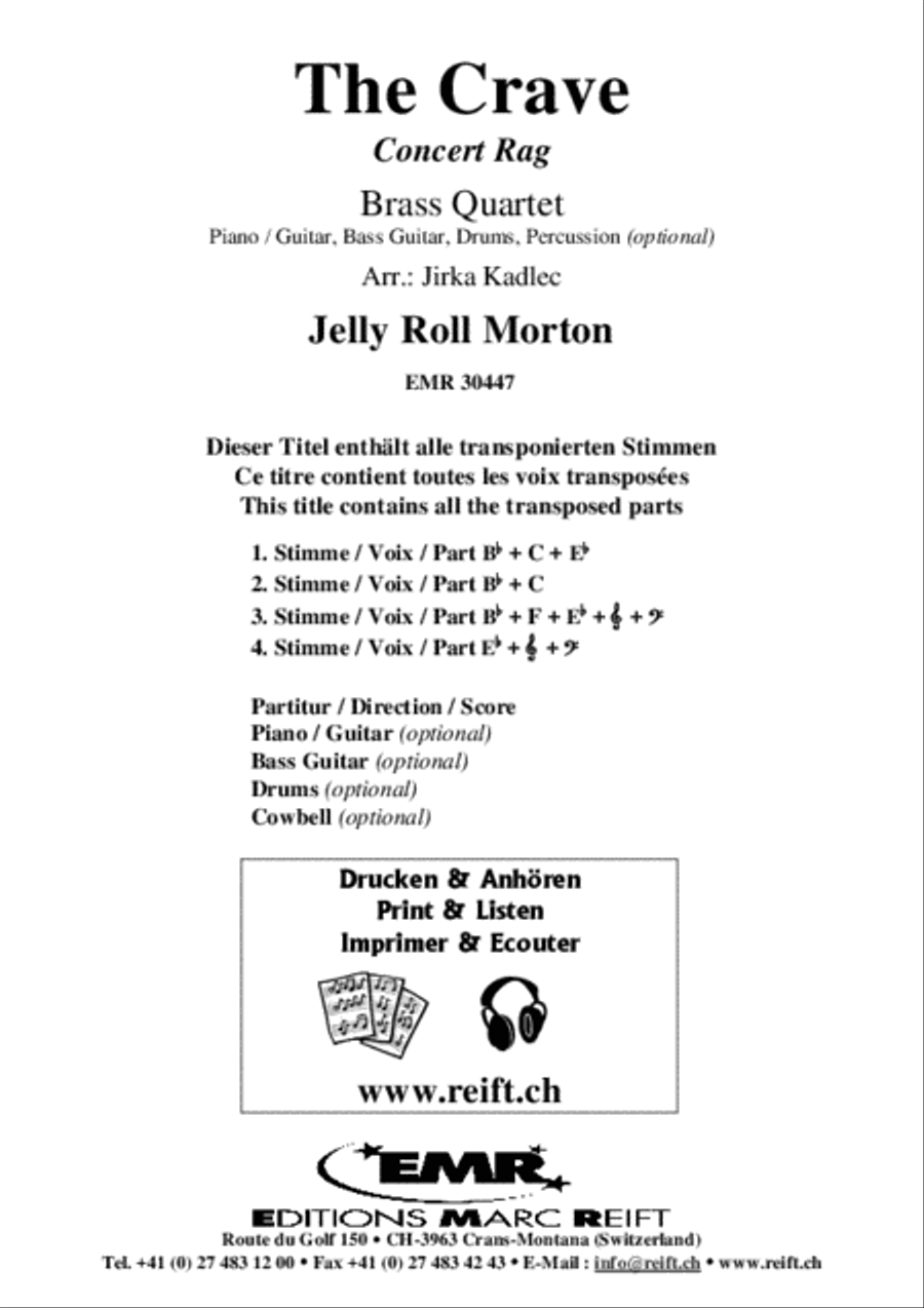 The Crave Brass Ensemble scores gallery preview page 2