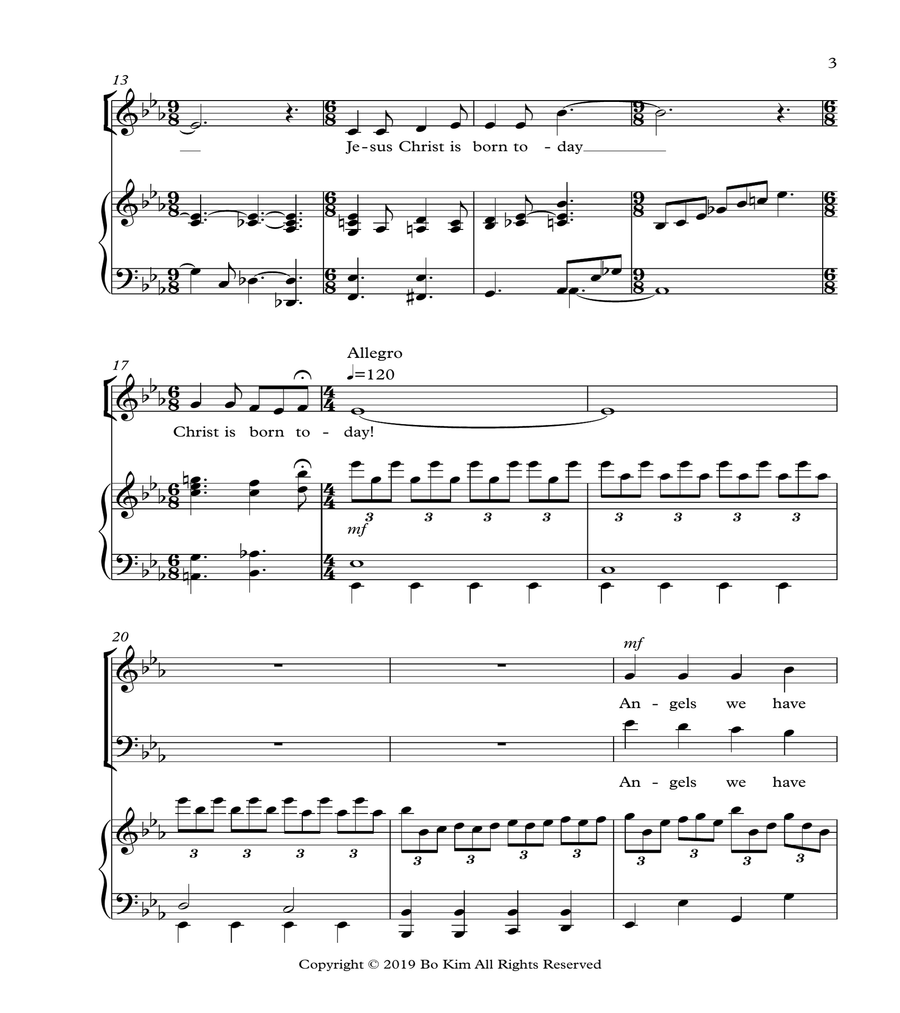 Good Christian Friends, Rejoice! (Medley of carols)