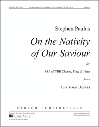 On the Nativity of our Saviour (CHRISTMAS DANCES)