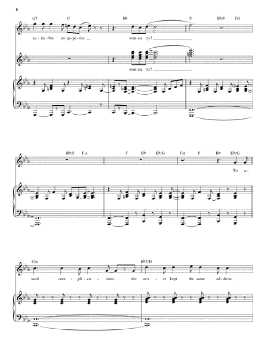 Killer Queen Killer Queen Piano, Vocal scores gallery preview page 4