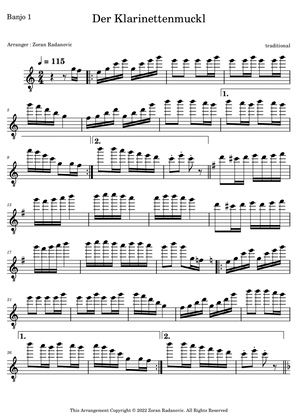 Der Klarinettenmuckl - for solo banjo