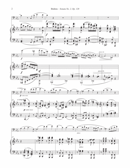 Sonata No. 2, Op. 120 for Euphonium and Piano
