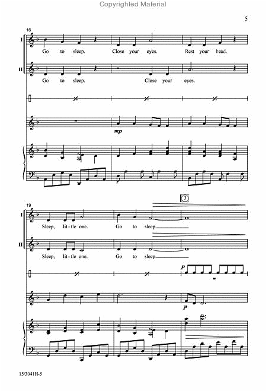 Ho, Ho, Watanay Ho, Ho, Watanay 2-Part scores gallery preview page 5