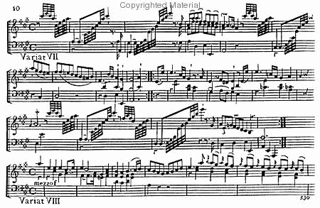Ariette with 14 variations for harpsichord or piano