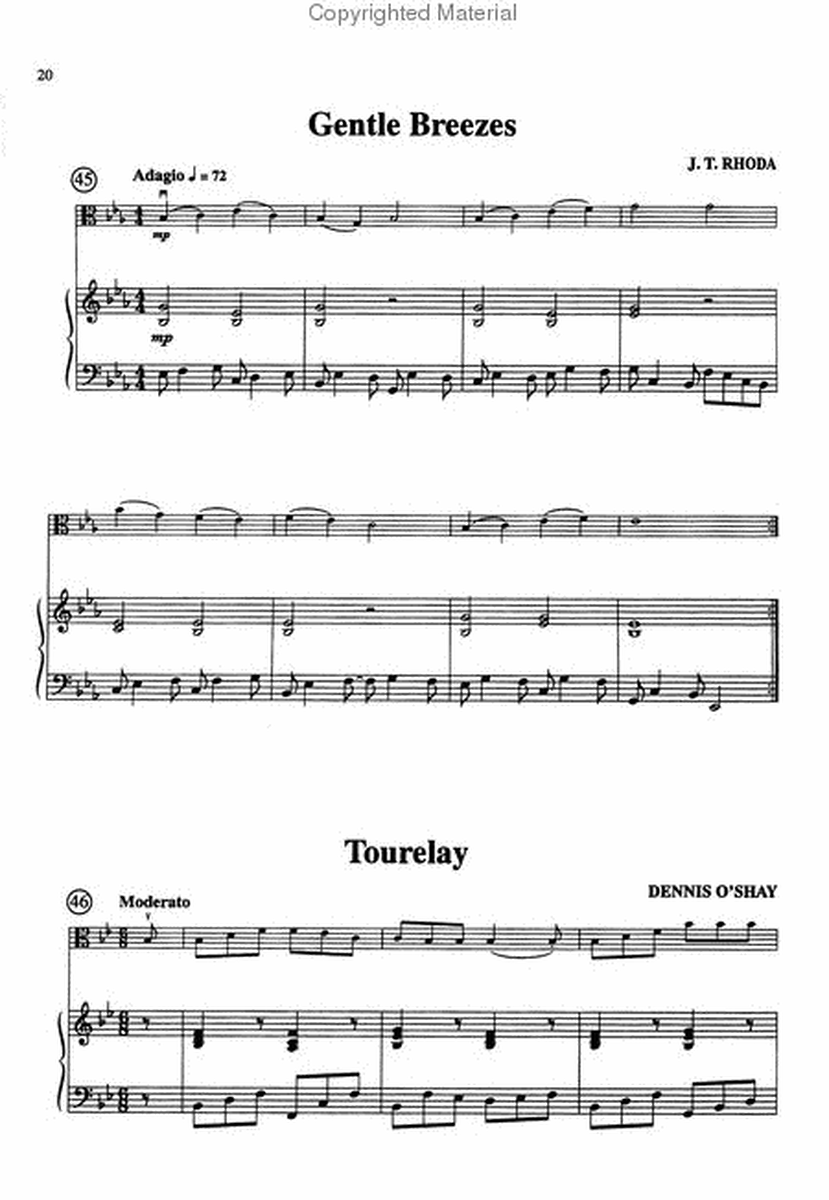 The ABC's of Viola, Book 2 - Easy Piano Accompaniment