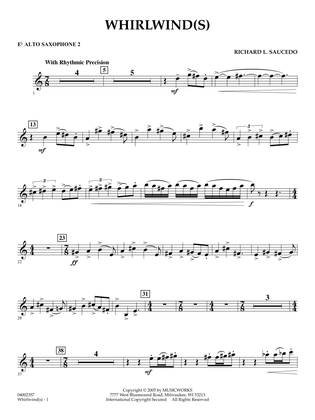 Whirlwind(s) - Eb Alto Saxophone 2