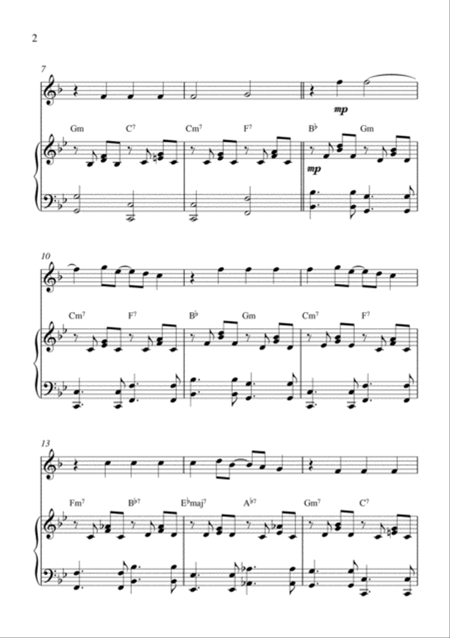 Love Is The Sweetest Thing English Horn scores gallery preview page 2