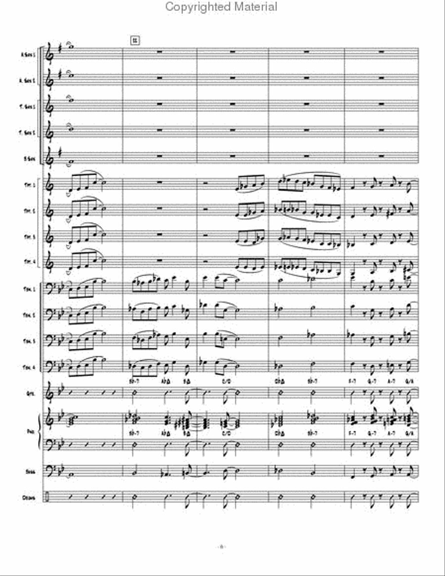 Rubaswing Jazz Ensemble scores gallery preview page 7