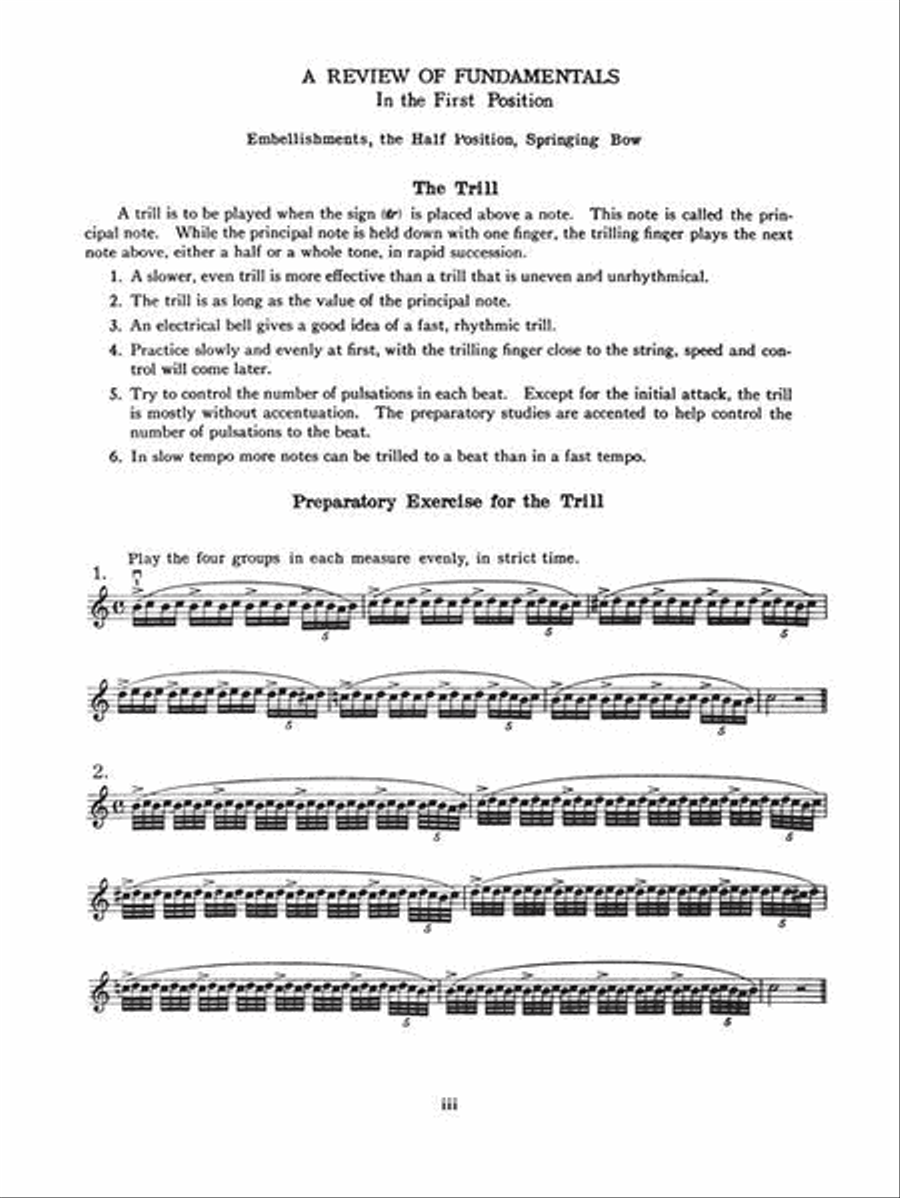Learn with Tunes Bk 3 (The Positions) Violin Solo scores gallery preview page 3