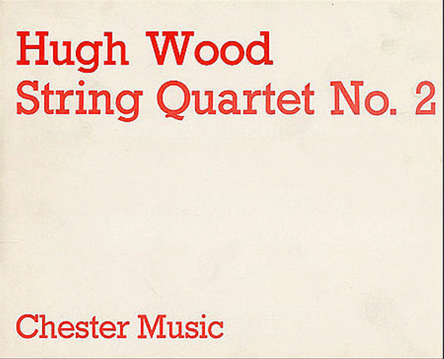 Hugh Wood: String Quartet No.2 Op.13 (Study Score) String Quartet scores gallery preview page 1
