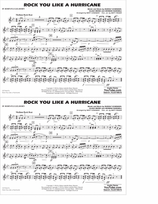 Rock You Like A Hurricane (arr. Conaway/Finger) - Bb Horn/Flugelhorn