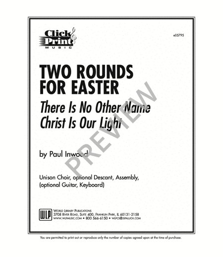 Two Rounds for Easter