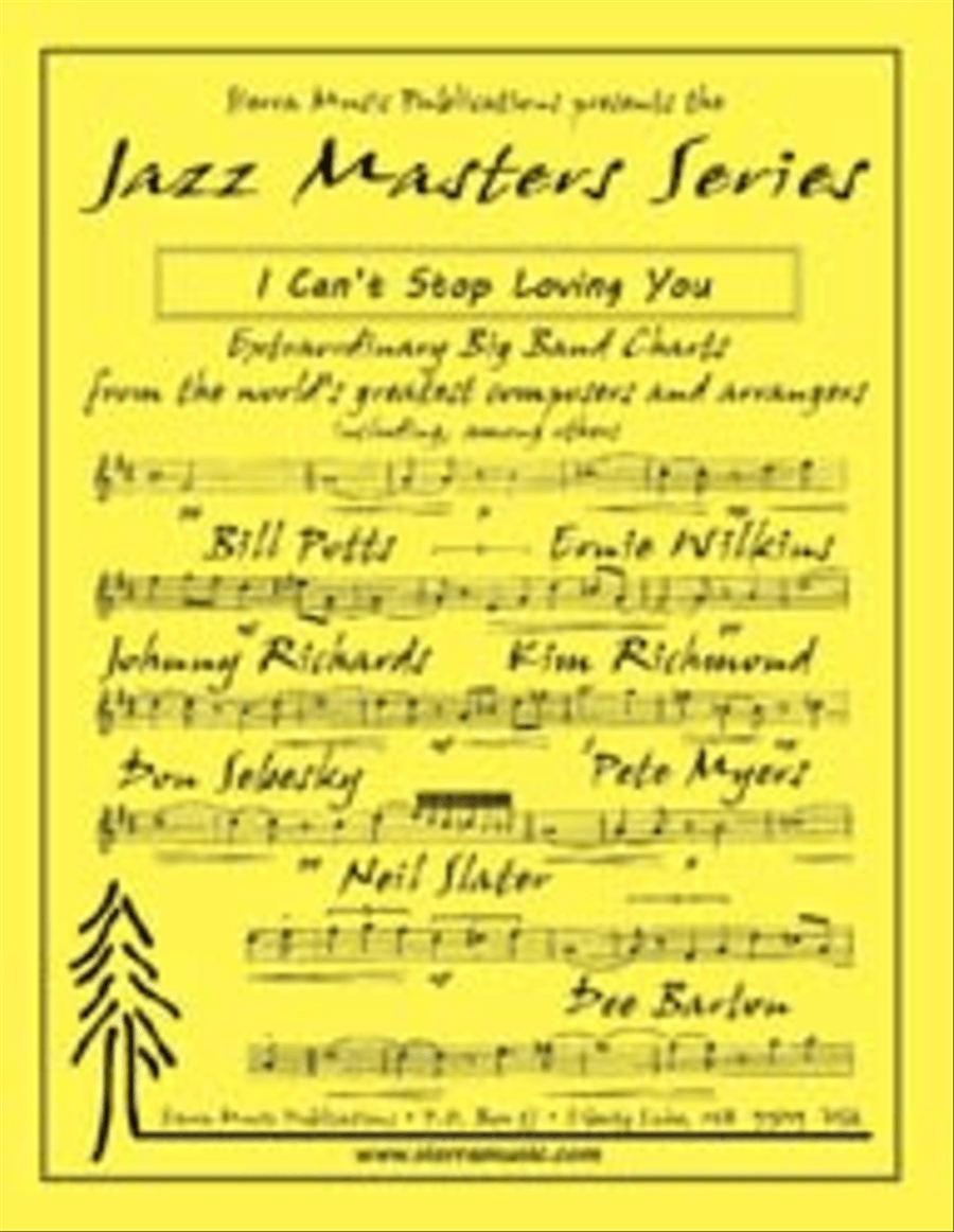 I Can't Stop Loving You Jazz Ensemble scores gallery preview page 1