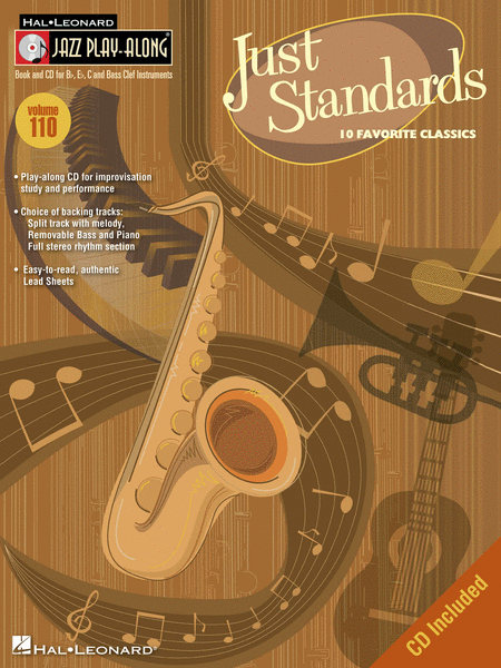Just Standards (Jazz Play-Along Volume 110)