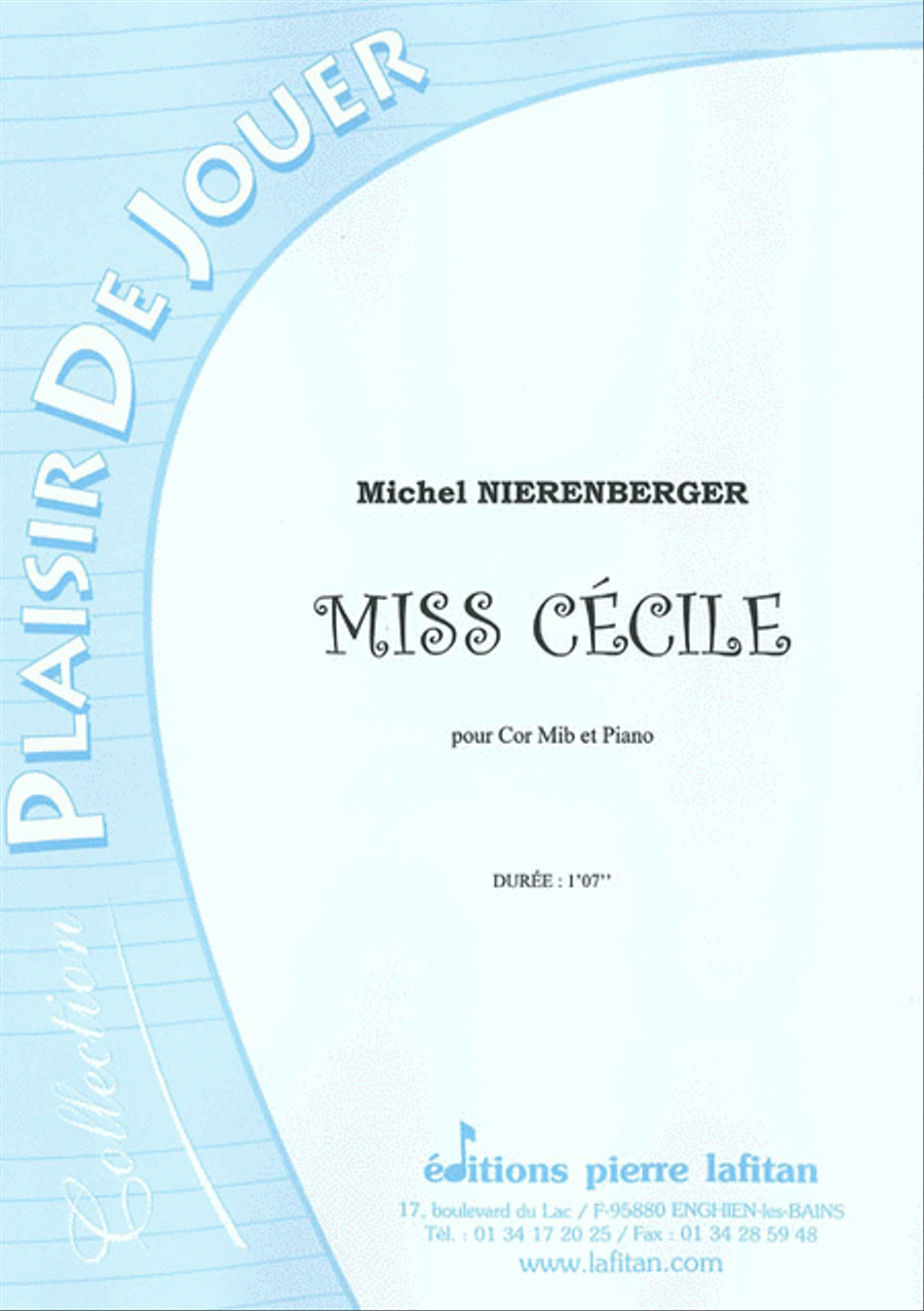 Miss Cécile Horn scores gallery preview page 1