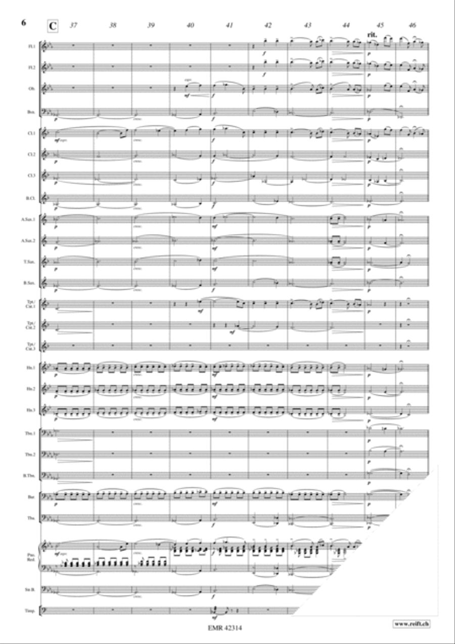Adagio Concert Band scores gallery preview page 6