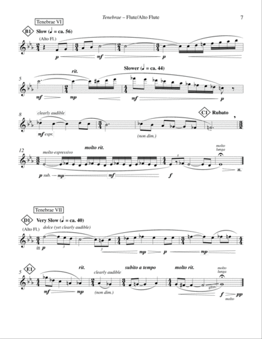 Tenebrae: Journey Through Shadows Choir scores gallery preview page 6