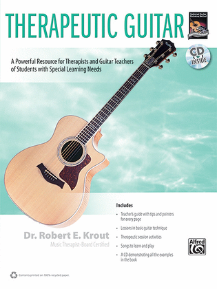 Book cover for Therapeutic Guitar